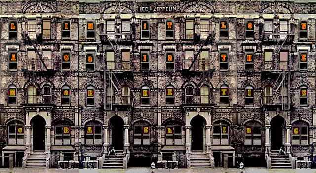 Cultura Pregunta Trivia: "Physical Graffiti" —en español: Graffiti físico— ¿es el nombre del sexto álbum de estudio de qué banda?