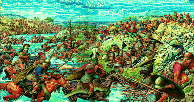 History Trivia Question: Which belligerents clashed in the Battle of Issus?