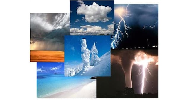 Which of these is not a weather... | Trivia Questions | QuizzClub