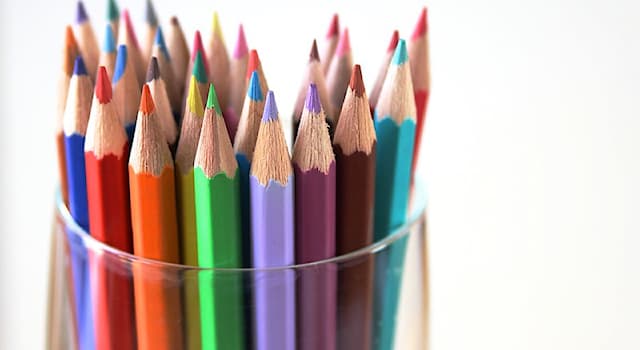 Culture Trivia Question: Artists use vermillion: what colour is it?