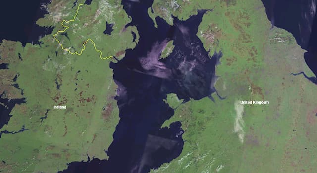 Geografia Pytanie-Ciekawostka: Jak nazywa się morze między Wielką Brytanią a Irlandią?