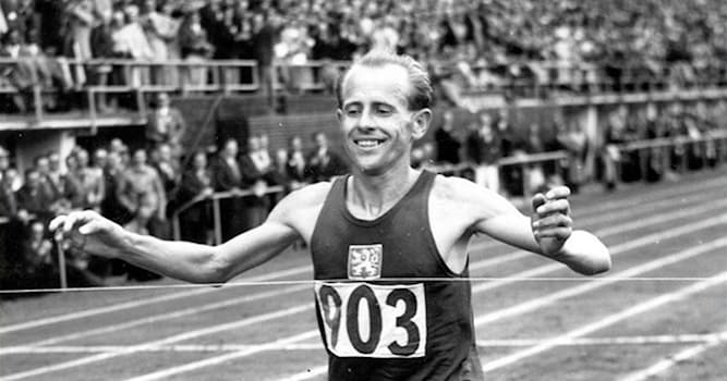 sport Pytanie-Ciekawostka: Jaki sport uprawiał słynny Emil Zátopek?