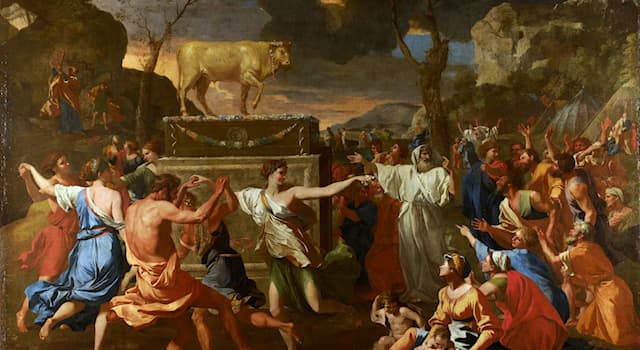 Culture Question: Le tableau “ L’Adoration du veau d’Or “ est l’œuvre de quel artiste peintre ?