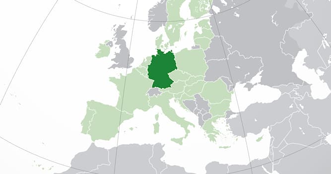 Géographie Question: Quel pays n'est pas limitrophe avec l'Allemagne ?