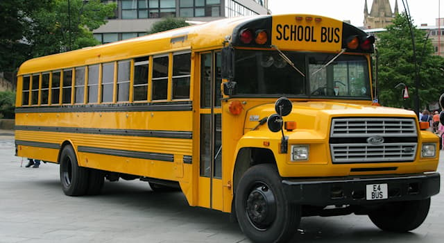 Société Question: Pourquoi les School bus américain sont-ils jaunes ?