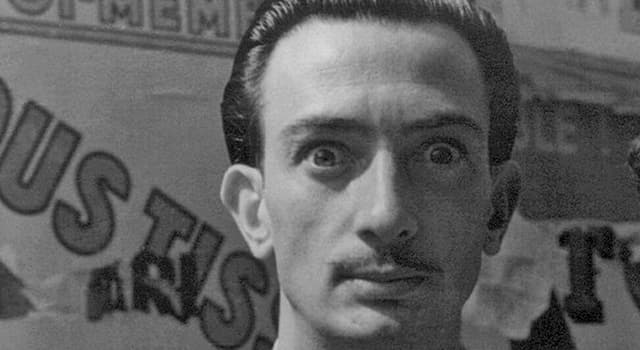 Culture Trivia Question: Salvador Dalí was famous in which field?