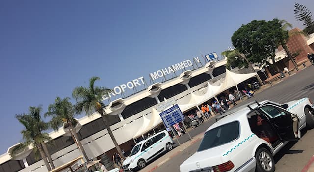 Géographie Question: Dans quelle ville marocaine se trouve l’aéroport international Mohammed-V ?