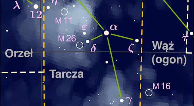 historia Pytanie-Ciekawostka: Jaka była pierwotna nazwa gwiazdozbioru Tarcza?