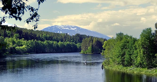 Geographie Wissensfrage: Wie heißt der längste Fluss Norwegens?