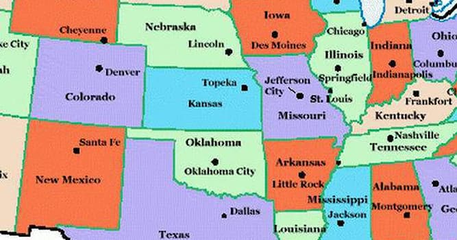 Geography Trivia Question: How many US state capitals are west of Los Angeles, CA?