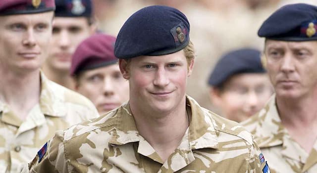 Society Trivia Question: What military rank did Prince Harry reach during his army career?