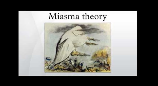 History Trivia Question: What was the main idea of the miasma theory?