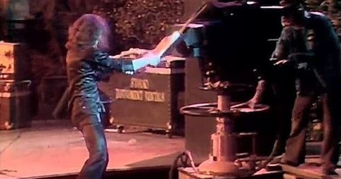 In 1974, what rock guitarist smashed... | Trivia Questions | QuizzClub