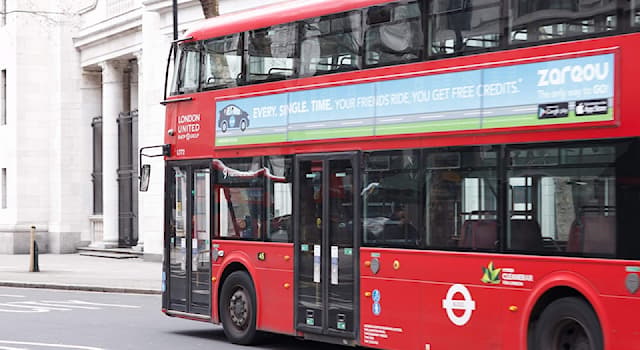 Cultura Pregunta Trivia: ¿Qué país tiene como símbolo un autobús de dos pisos?