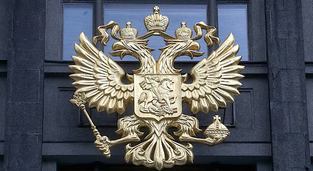 Geschichte Wissensfrage: Woher kommt der Doppeladler aus dem Wappen Russlands?