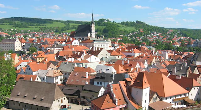 Aardrijkskunde Trivia Vraag: In welk land ligt de stad Český Krumlov?