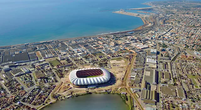Sport Trivia Question: In which country is the Nelson Mandela Bay Stadium located?