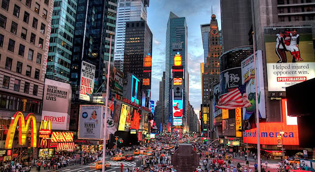 Geografia Domande: In quale città si trova Times Square?