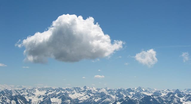 Wissenschaft Wissensfrage: Was für eine Wolke ist das?