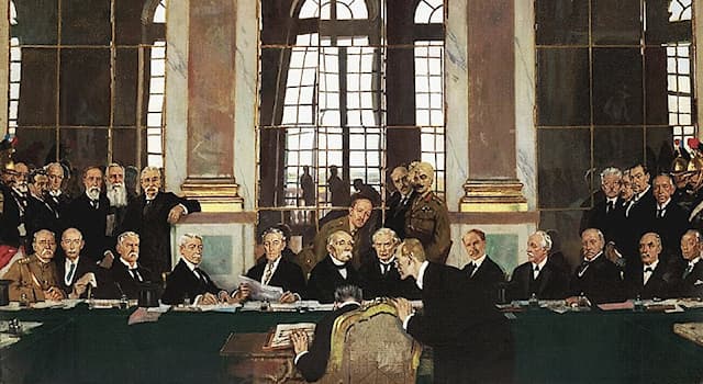 Geschichte Wissensfrage: Was war der wichtigste Friedensvertrag, der den Ersten Weltkrieg beendete?