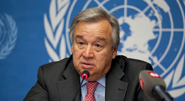 Gesellschaft Wissensfrage: Wo wurde der neunte Generalsekretär der Vereinten Nationen, António Manuel de Oliveira Guterres, geboren?