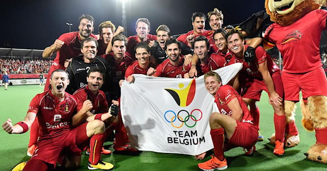 Sport Trivia Vraag: Hoe heet de Belgische nationale mannen hockeyploeg?