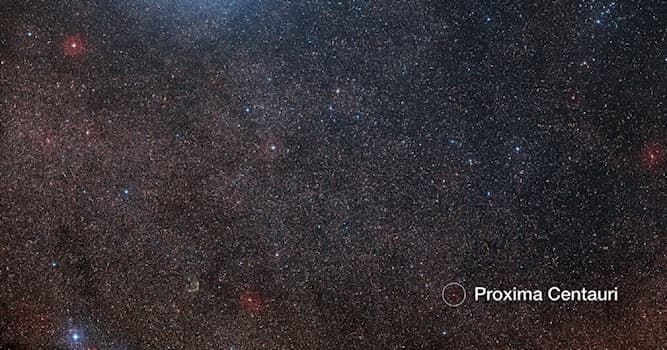 Scienza Domande: Quale è la distanza che ci separa dalla stella più vicina Proxima Centauri?