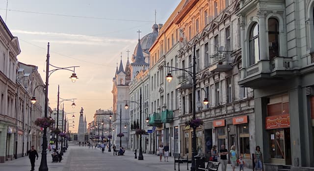 Geographie Wissensfrage: In welchem Land liegt die Stadt Łódź?