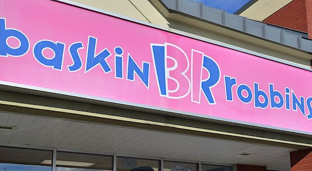 społeczeństwo Pytanie-Ciekawostka: Ze sprzedaży jakiego produktu spożywczego słynie Baskin-Robbins?