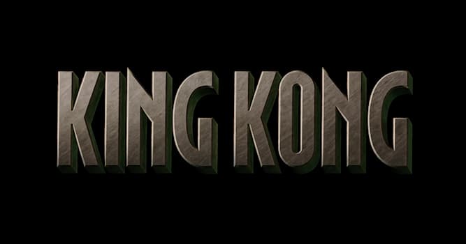 Filmy Pytanie-Ciekawostka: Czym jest King Kong?