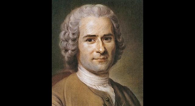 Culture Trivia Question: Which French Rococo painter did the portrait of Jean-Jacques Rousseau shown in the picture?