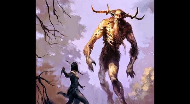 Science Trivia Question: In the mythology of the Zuni people, what is the name of the cannibal demon?