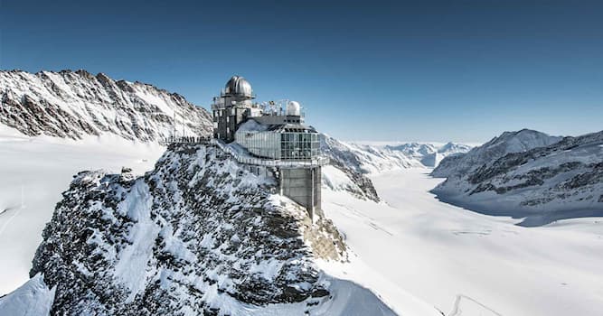 Geographie Wissensfrage: In welchem Land liegt das Jungfraujoch?