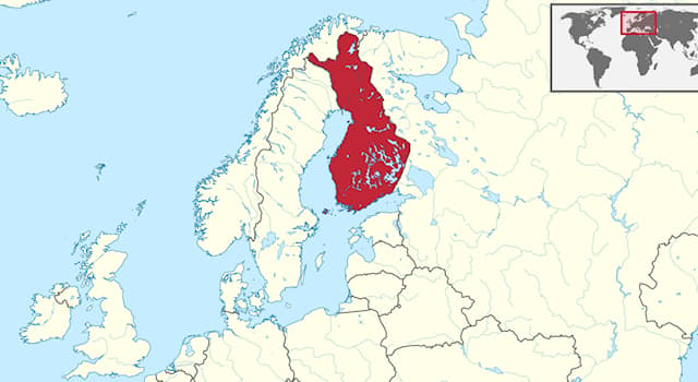 Geographie Wissensfrage: An welches Land grenzt Finnland im Norden?