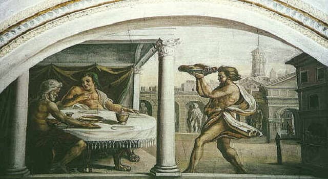 Culture Trivia Question: According to Greek mythology, what king of Arcadia tried to feed Zeus his own child?
