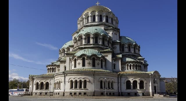 Geography Trivia Question: In whose honor was the St. Alexander Nevsky Cathedral in Sofia built after the Russo-Turkish war of 1877-1878?