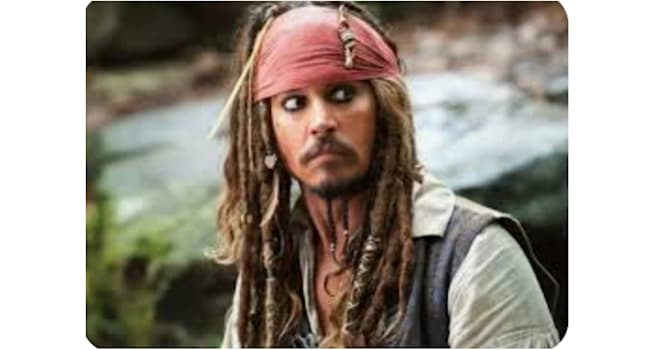 Filmes & TV Pergunta Trivial: Quem é o ator que interpreta o capitão Jack Sparrow no filme Piratas do Caribe?