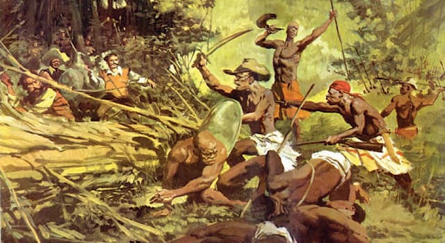 Culture Trivia Question: In which year was the battle of Kitombo?