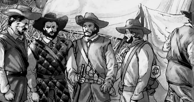 História Pergunta Trivial: Qual era a arma usada pelos Bandeirantes?