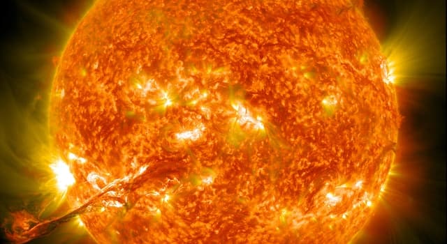 Science Trivia Question: What are the cooler parts of the sun called?