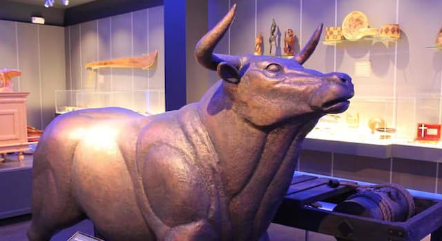 History Trivia Question: What was "the brazen bull"?