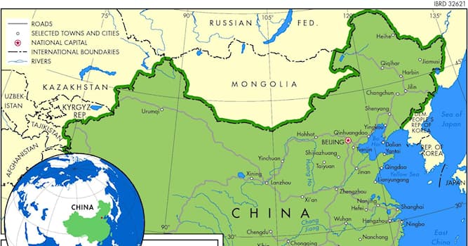 Geografia Pytanie-Ciekawostka: Ile gwiazd jest na fladze Chin?