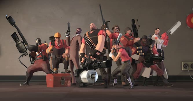 Cultuur Trivia Vraag: Van welke uitgever is het populaire spel 'Team Fortress 2'?