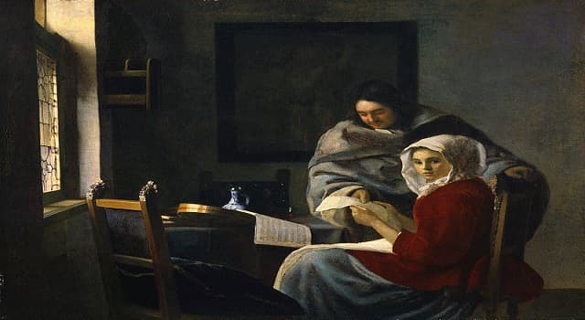 Cultura Pregunta Trivia: ¿Quién es el autor del óleo "La lección de música interrumpida"?