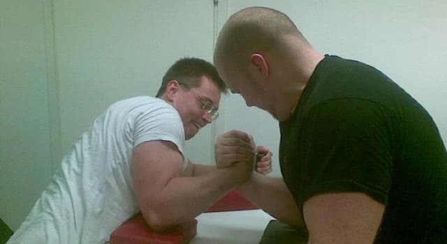 Sport Trivia Question: In which decade did arm wrestling revive in the USA?