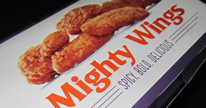 społeczeństwo Pytanie-Ciekawostka: W którym roku McDonalds wycofało wprowadzone w 2013 roku Mighty Wings?