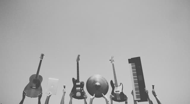 Culture Trivia Question: Which of these instruments has four strings?