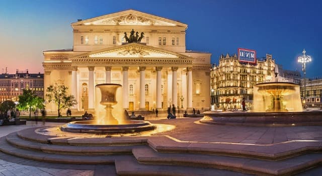Kültür Trivia Sorusu: Bolşoy Tiyatrosu hangi Rus şehrindedir?