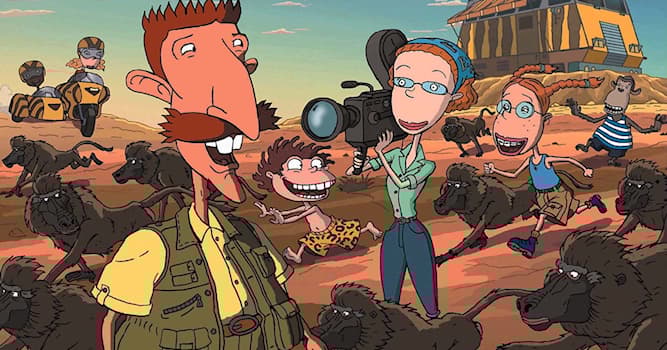 Movies & TV Trivia Question: A frame from which animated television series is in the picture?