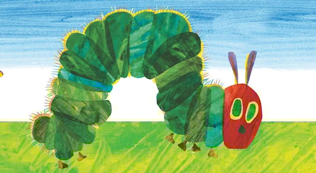 Culture Trivia Question: In Eric Carle's book "The Very Hungry Caterpillar", the title character eats a piece of which fruit pie?